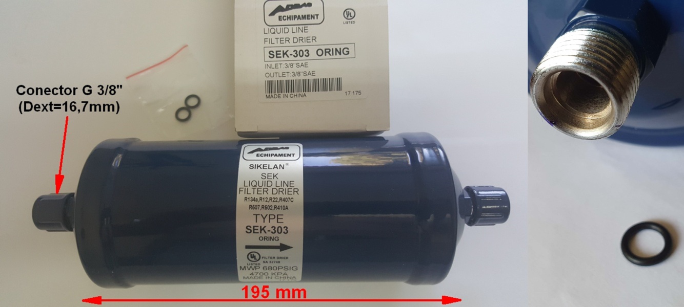 filtru dehidratant SEK-303